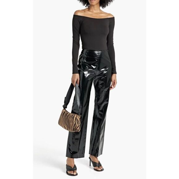 ATM Anthony Thomas Melillo Stretch Cotton Jersey Bodysuit - Picture 2 of 9